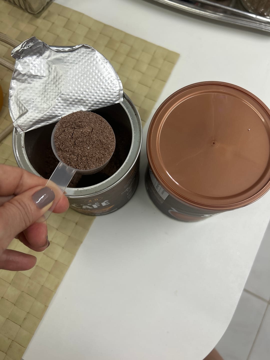 Customer photo review of Supercafé Chocolate Belga