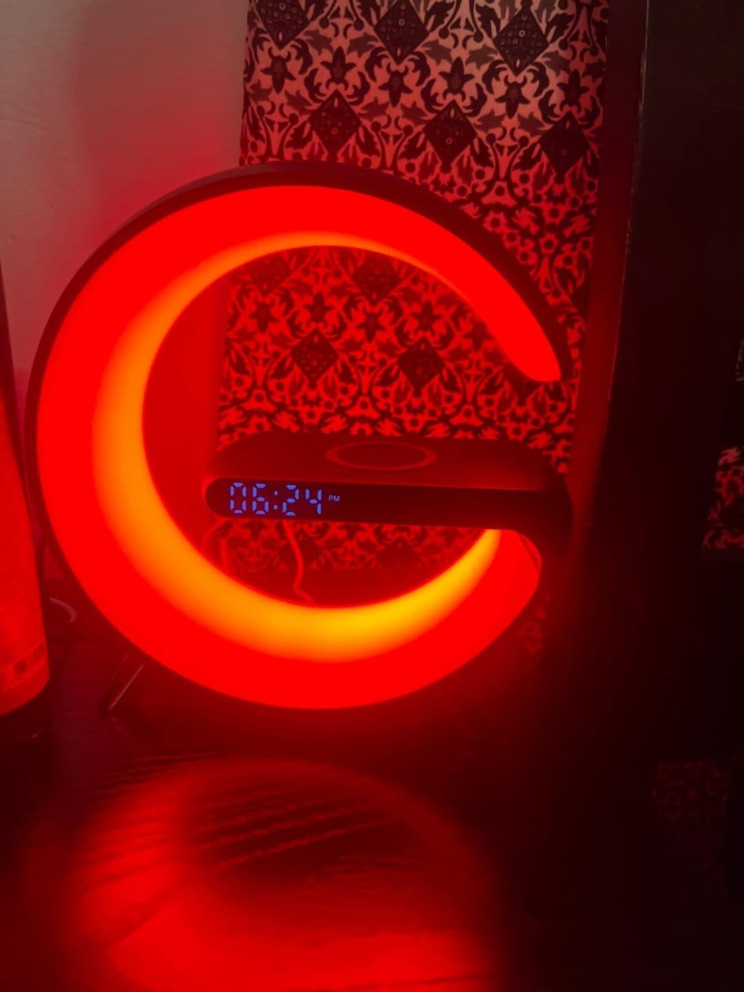 Customer photo review of Lumina Living G-Shaped Smart Lamp & Charger
