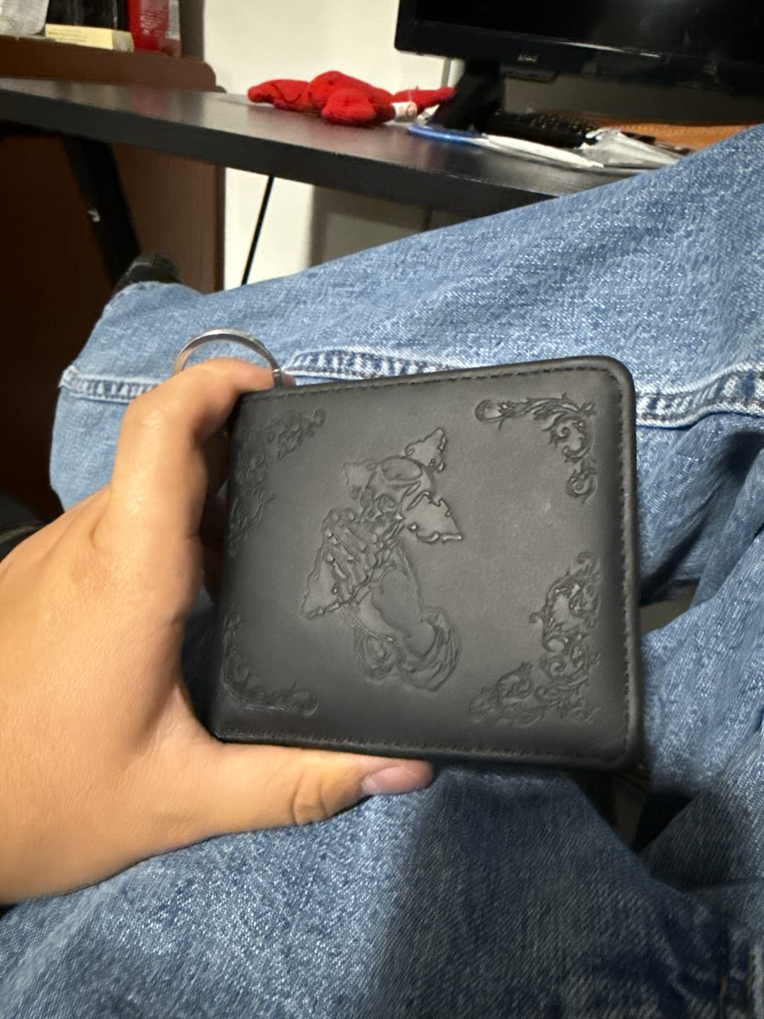 Customer photo review of LORD FORGIVE ME WALLET