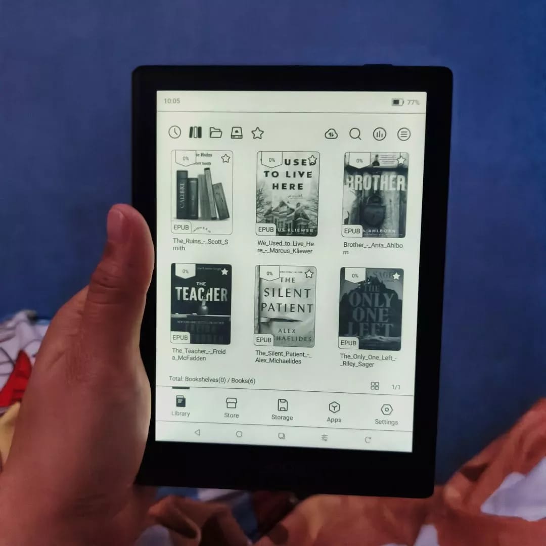 Customer photo review of BOOX Go 6 E-ink Device Tablet