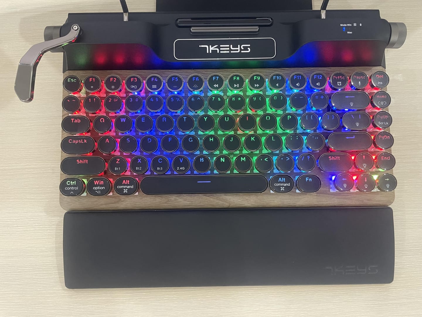 Customer photo review of Classic Typewriter Keyboard