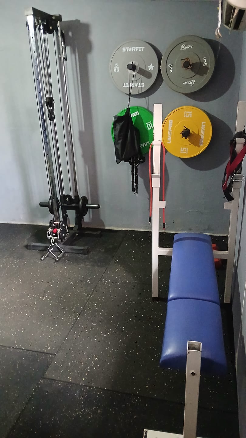 Customer photo review of Rack de Almacenamiento Discos Olímpicos de Pared IRONSIDE