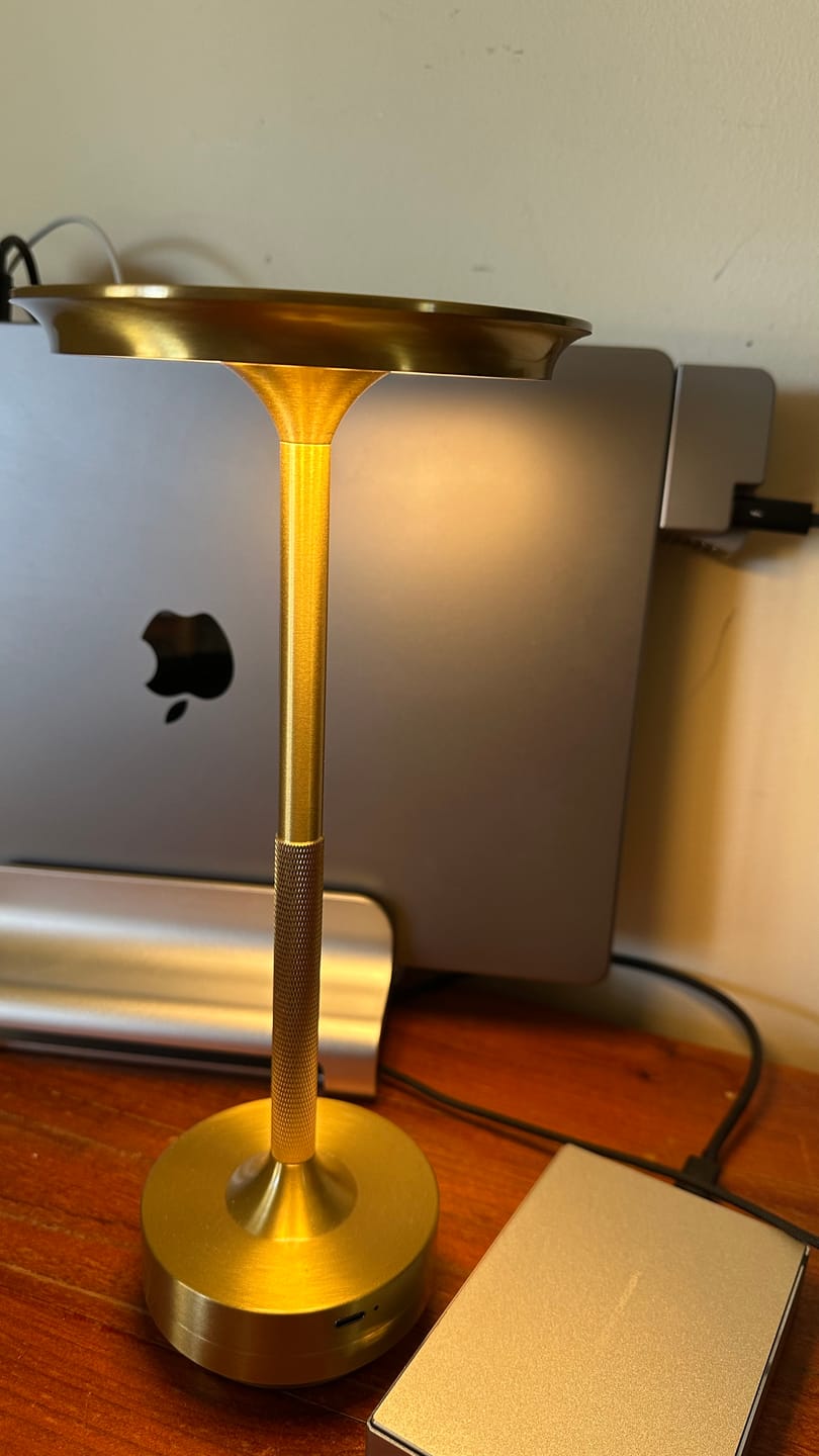Customer photo review of Brilliance  - Table Lamp