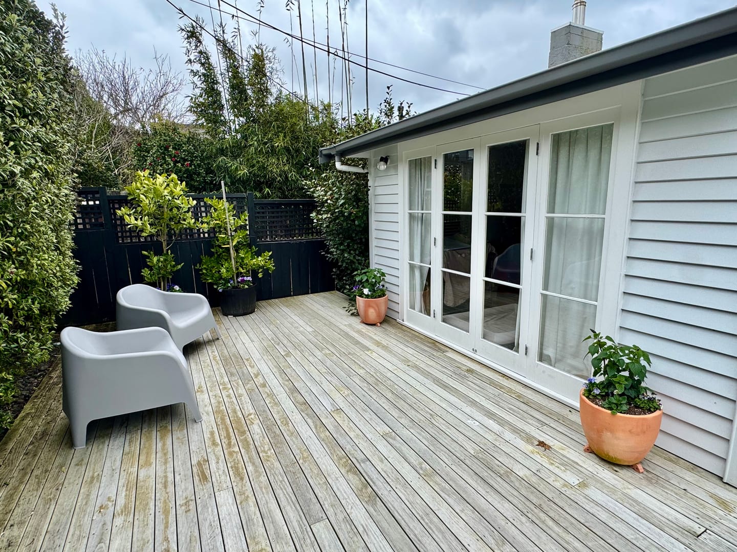 Customer photo review of Bridget Outdoor Tub Chair - Set of 2