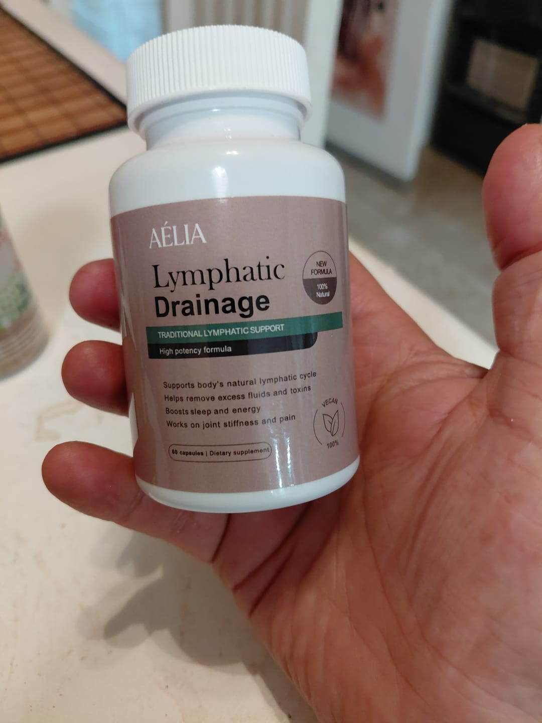 Customer photo review of Nueva Fórmula de Máxima Potencia – Cápsulas de Drenaje Linfático