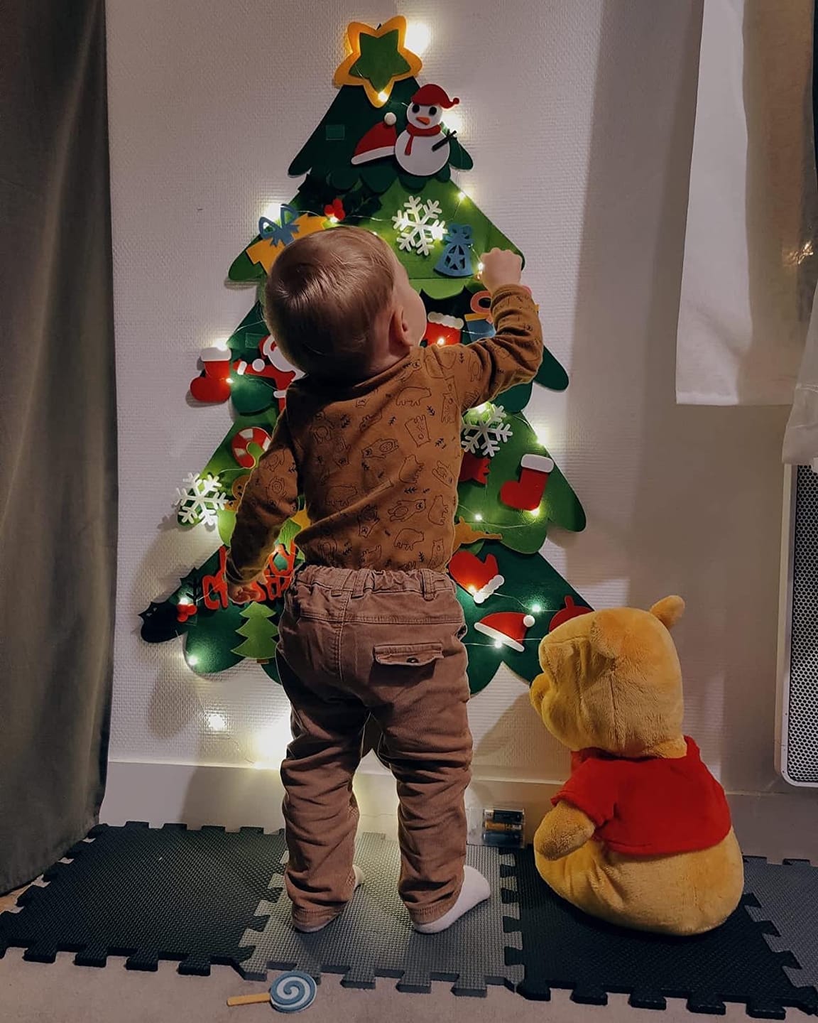 Customer photo review of Sapin de Noël En Feutrine Avenia™