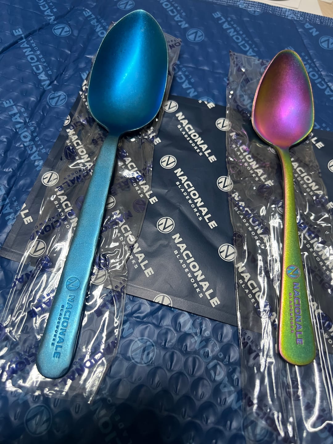 Customer photo review of Nacionale Quenelle / Sauce Spoons