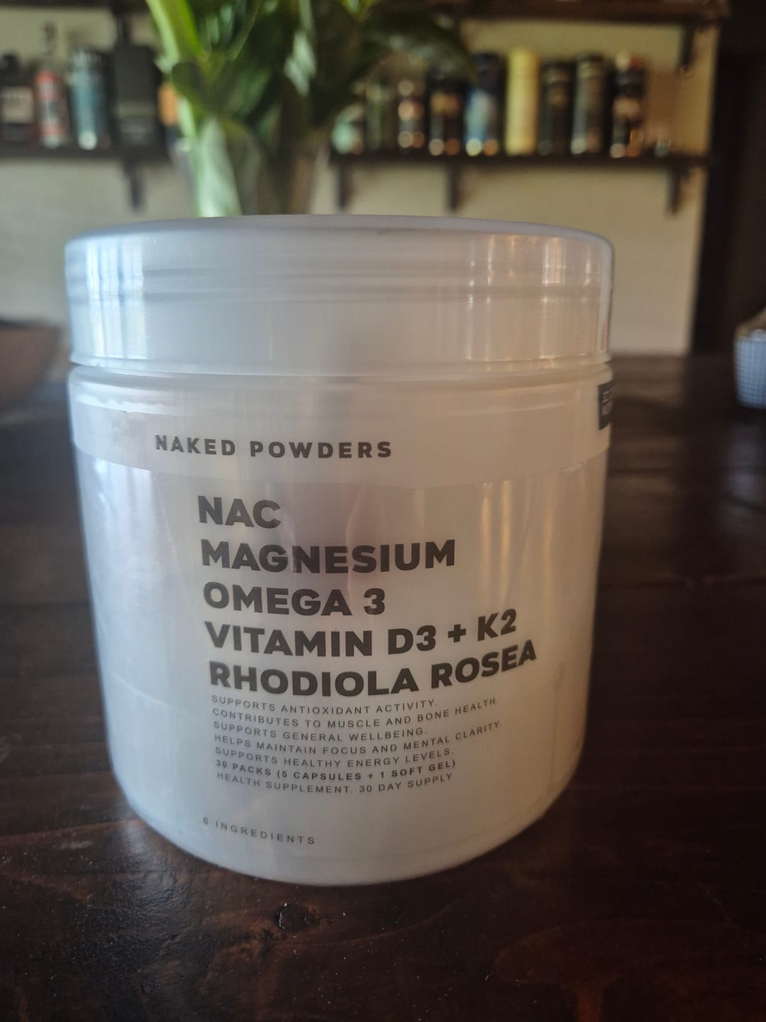 Customer photo review of NAC, Magnesium, Omega 3, Vit D3 + K2, Rhodiola Rosea - 30 daily packs