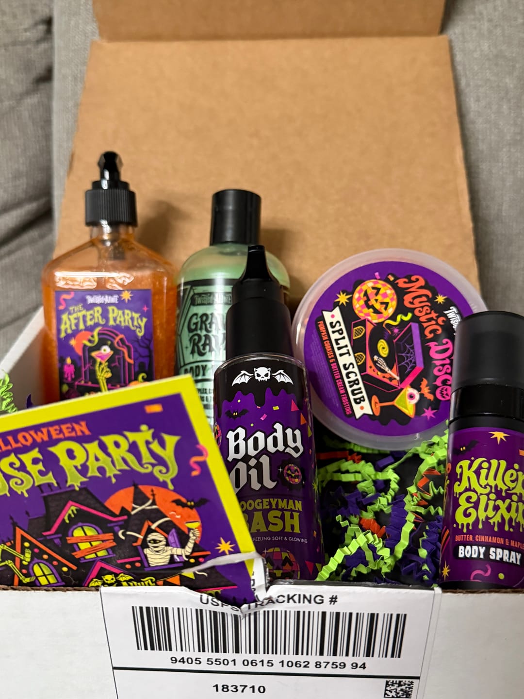 Customer photo review of Monthly Subscription Box