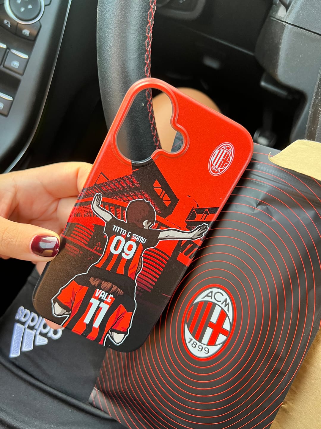 Customer photo review of MILAN - COVER MAMMA E FIGLIO