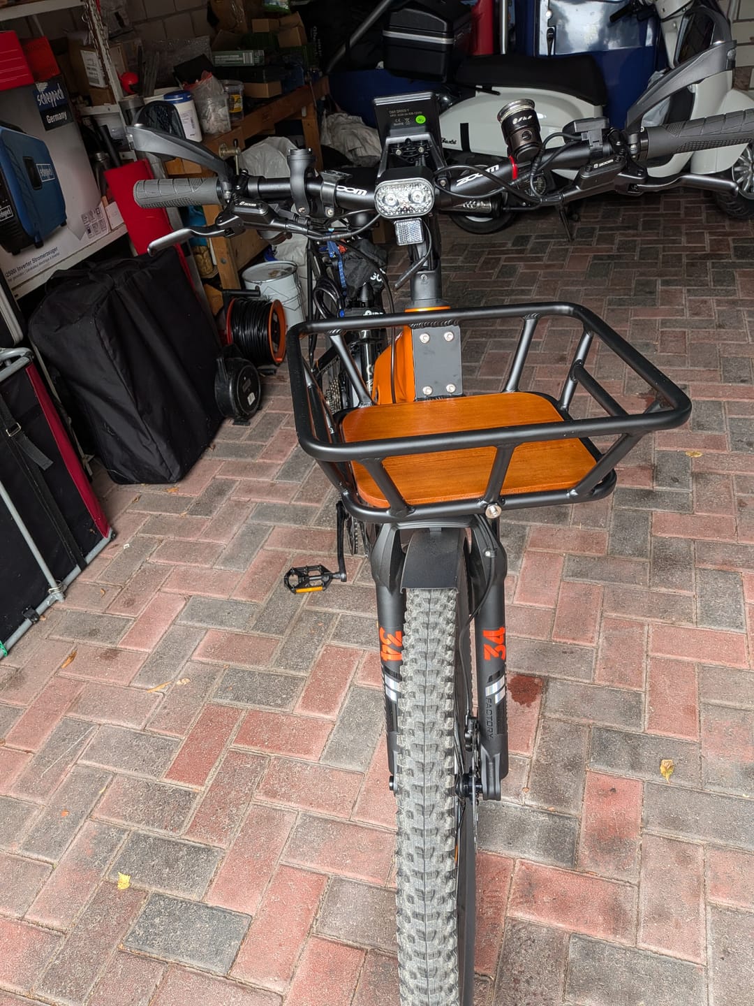 Customer photo review of Front Basket For Lankeleisi MG600 Plus/MG600 Lite