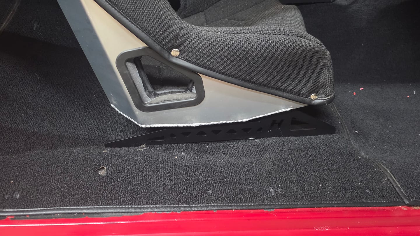 Customer photo review of Kirkey 55 and 38 Series Seat Mounts for 1966-1972 A-Body (Chevelle, Cutlass, GTO, GS)