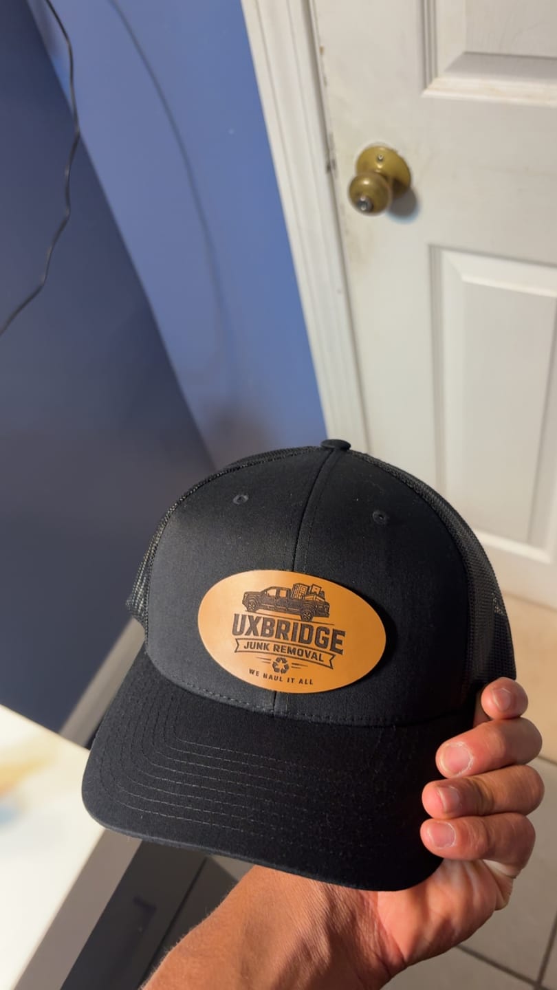 Customer photo review of Richardson 112 Custom Leather Patch Hats