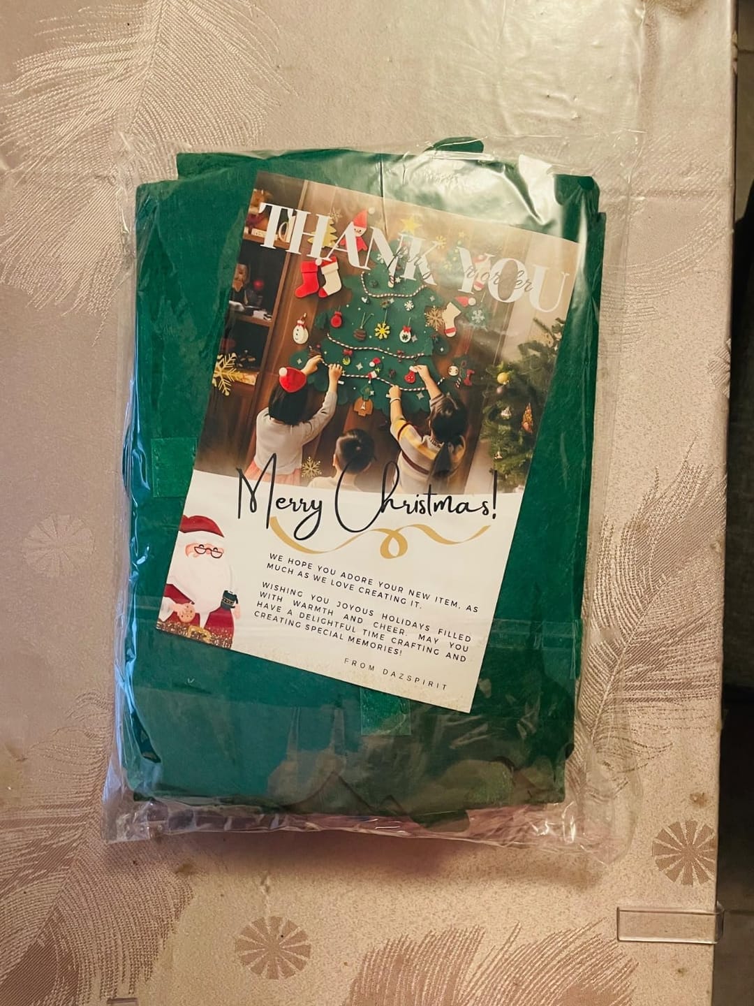 Customer photo review of Sapin de Noël En Feutrine Avenia™