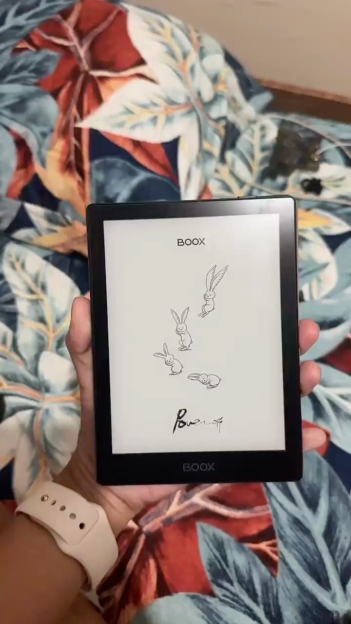 Customer photo review of BOOX Go 6 E-ink Device Tablet