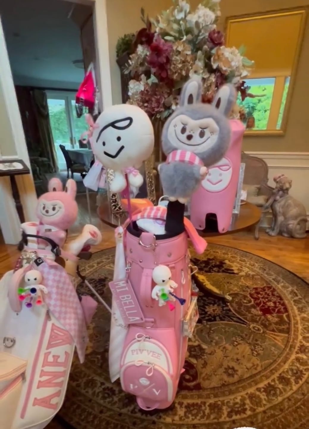 Customer photo review of Plush Character Labubu Golf Headcover