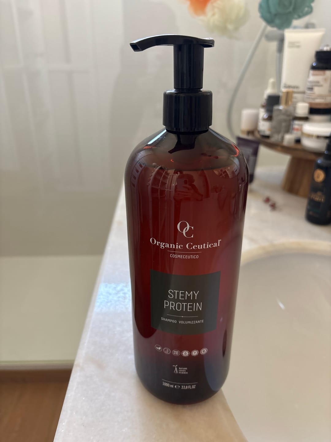 Customer photo review of STEMY PROTEIN | Shampoo Volumizzante