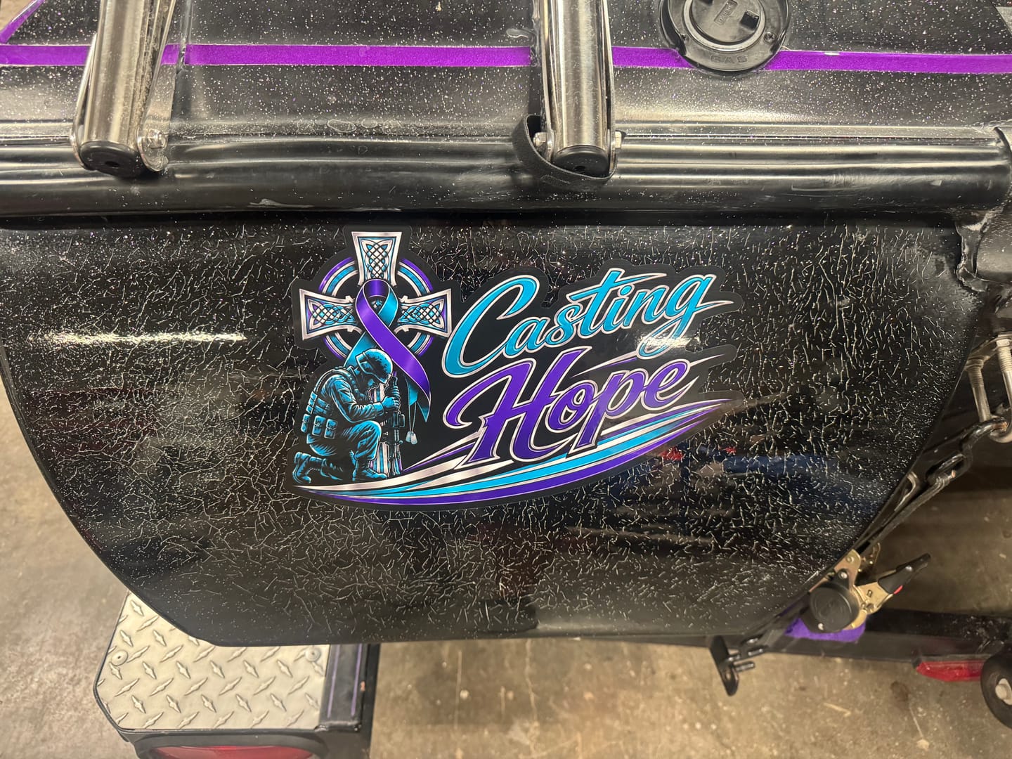 Customer photo review of Custom Vinyl Decal