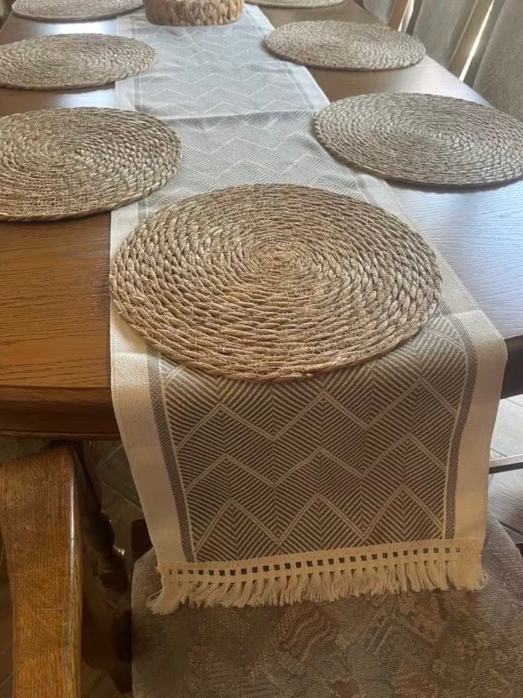 Customer photo review of LoomLine | Tischläufer Gewebt