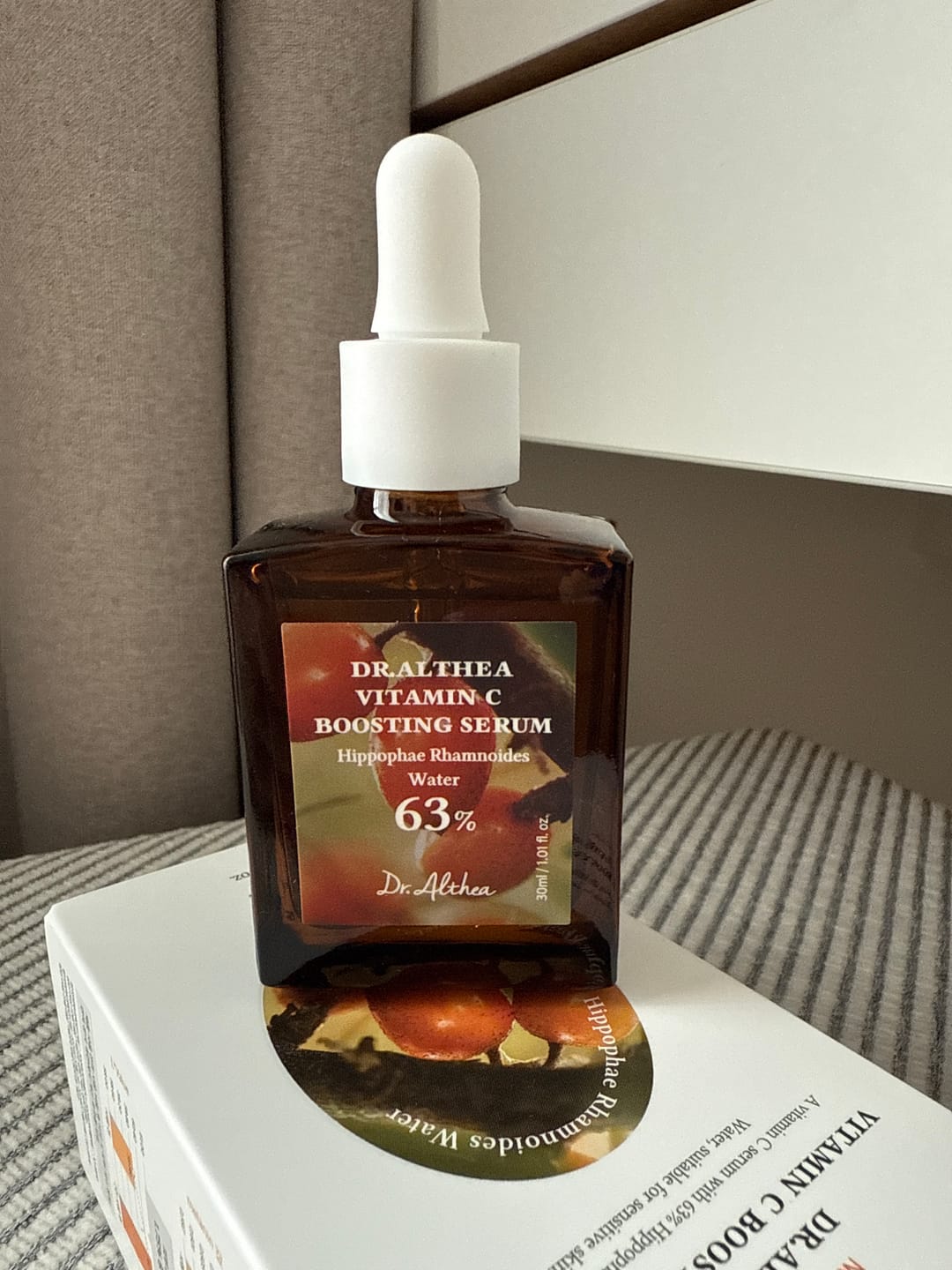 Customer photo review of Vitamīna C serums sejas ādai Dr. Althea Vitamin C Boosting Serum