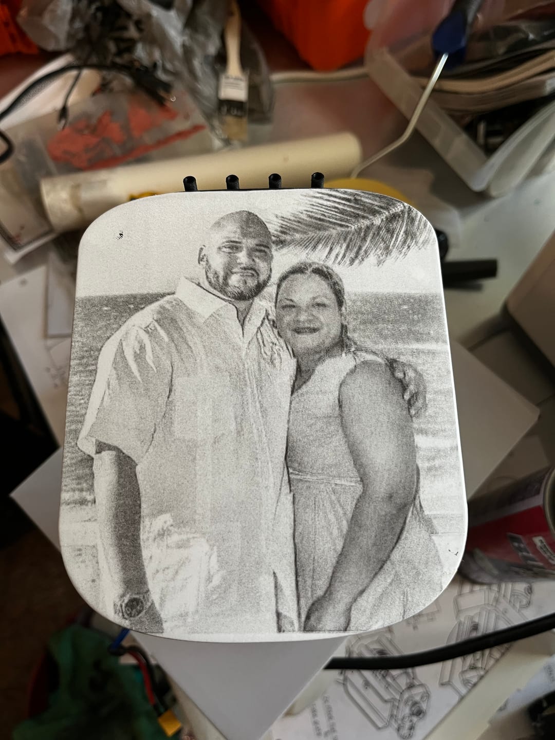Customer photo review of Custom HD stencils