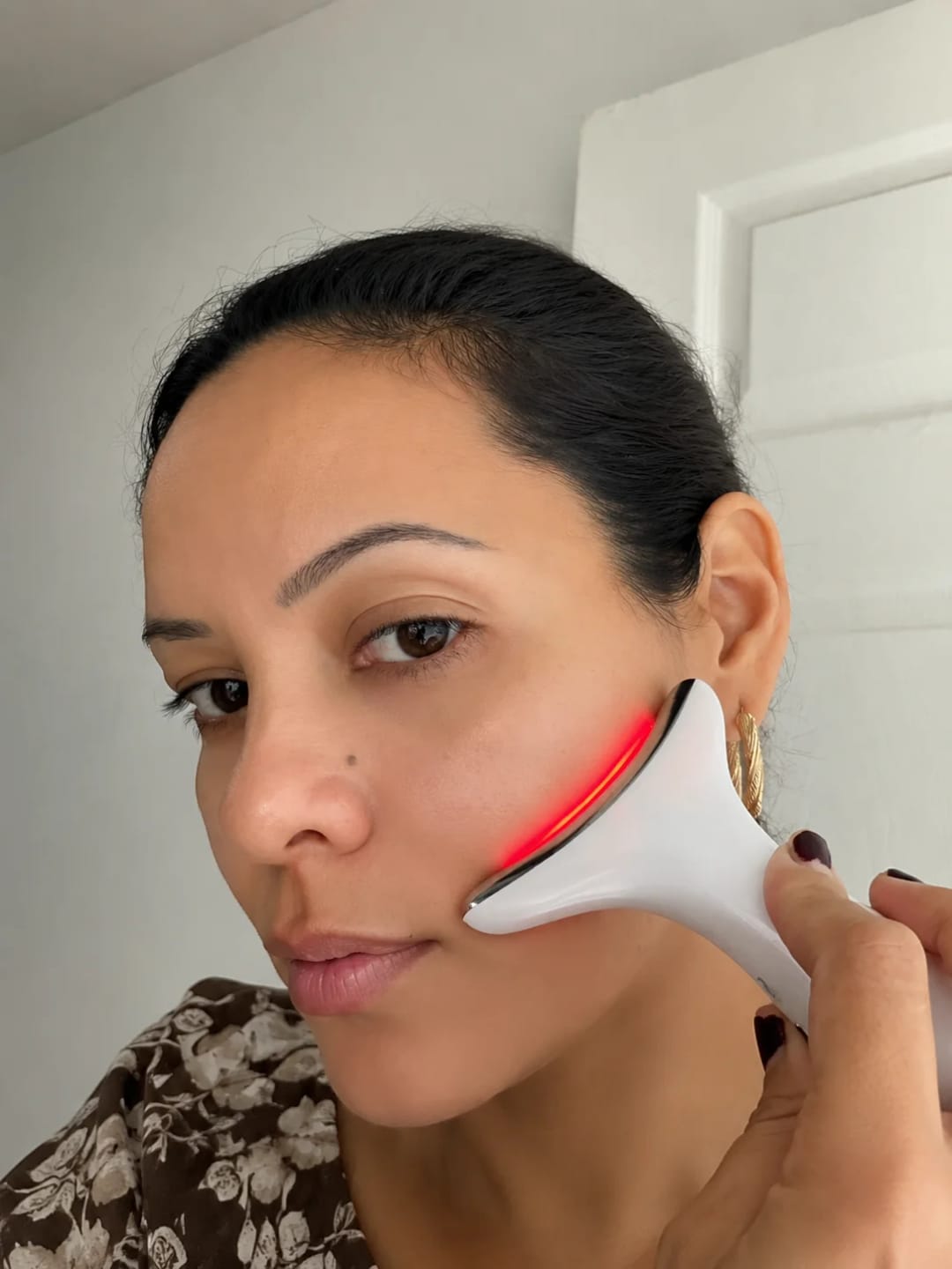 Customer photo review of Masajeador Facial LED Auvran™