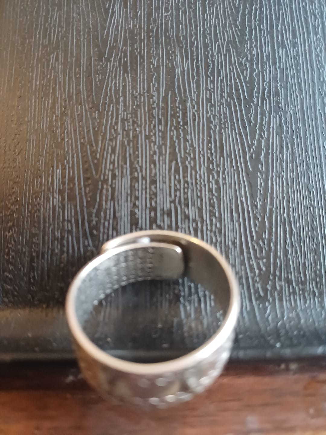 Customer photo review of Buddha Stones Lucky FengShui PiXiu Wealth Ring