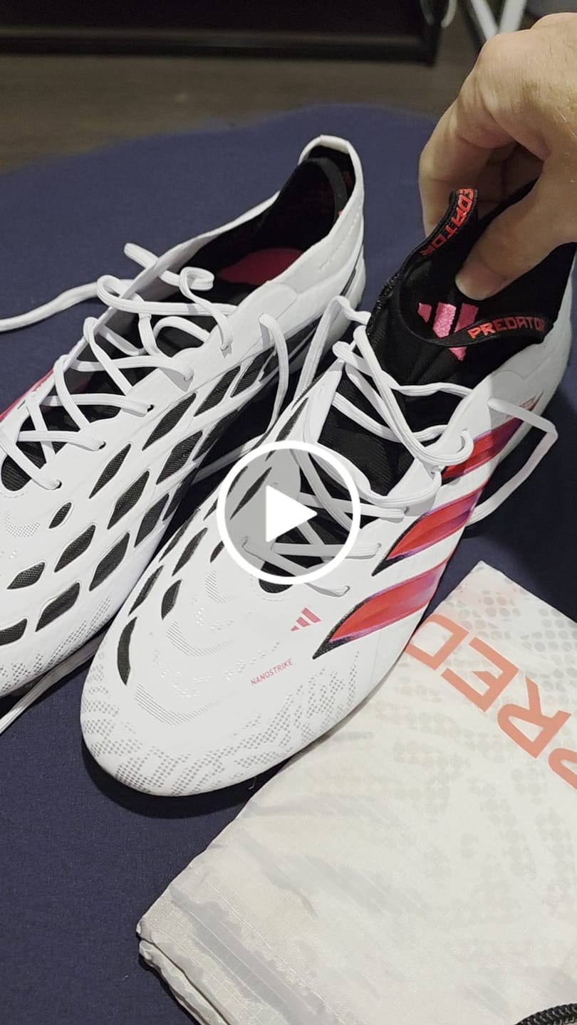 Customer video review of Predator Elite Tongue FG Control or Chaos - Blanc/Solar Turbo