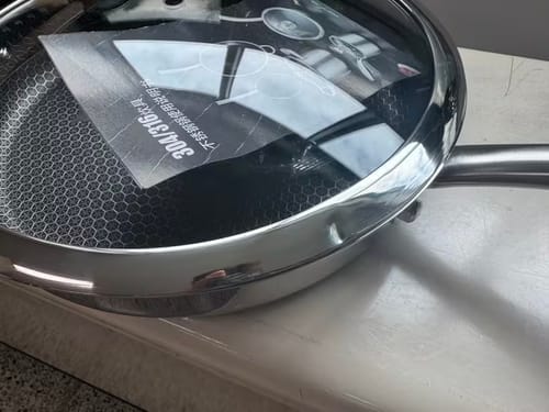 Customer photo review of Premium Stainless Steel Titan Pan