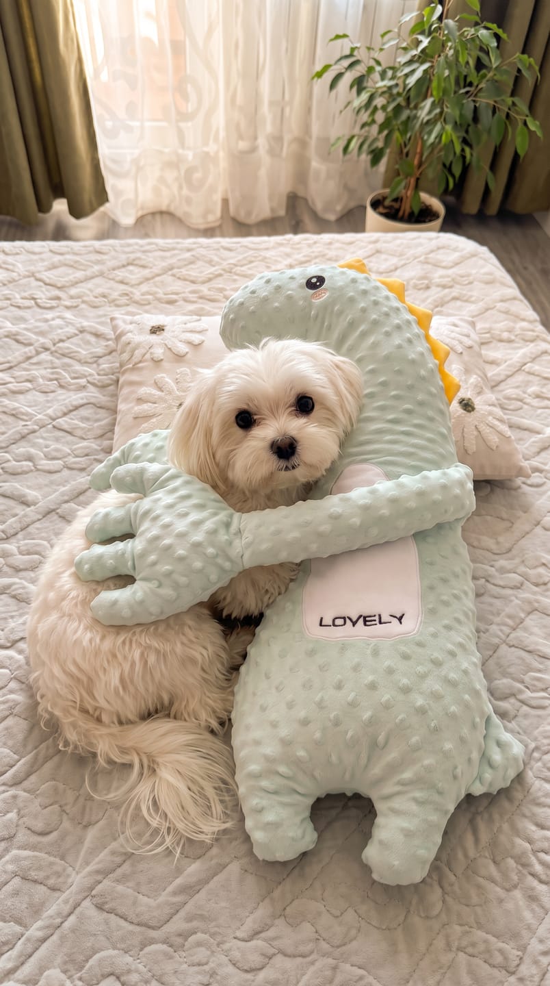 Customer photo review of Zenpaw™ | Peluche Calmante con Palmaditas