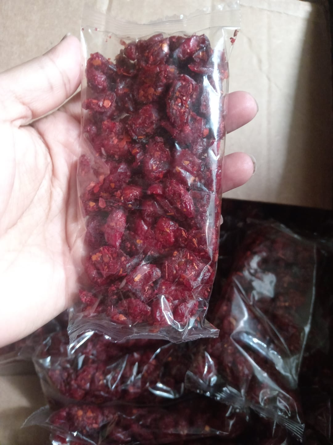 Customer photo review of Arándano enchilado 50 g