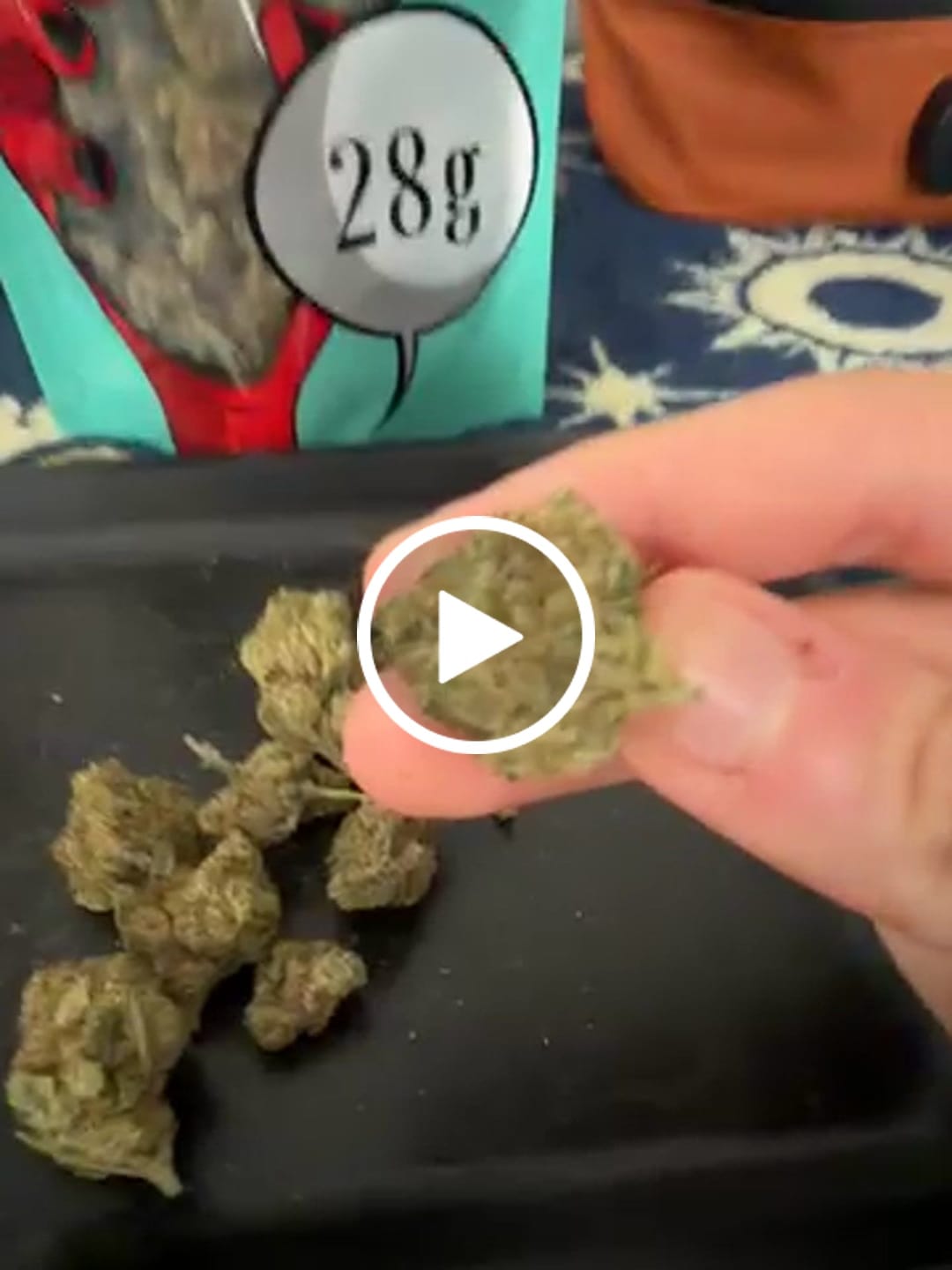 Customer video review of Purple Nebula (Light Assist) - THCA Flower
