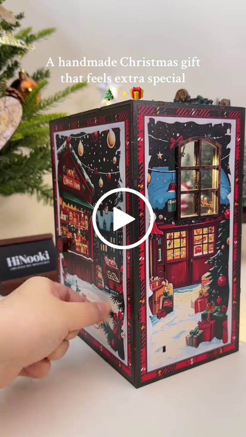 Customer video review of Winter holiday nook | Christmas shop kit