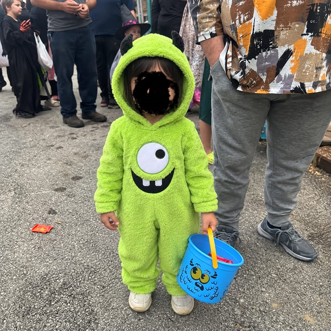 Customer photo review of CozyCuties™ Baby & Toddler Monster Jumpsuit