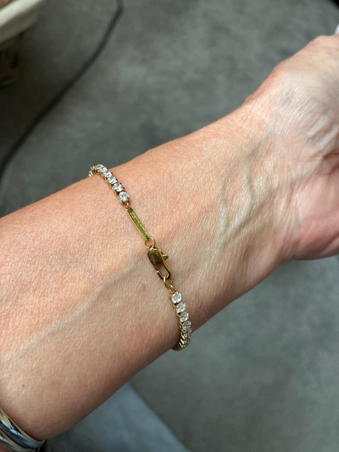 Customer photo review of Tennis Bracelet