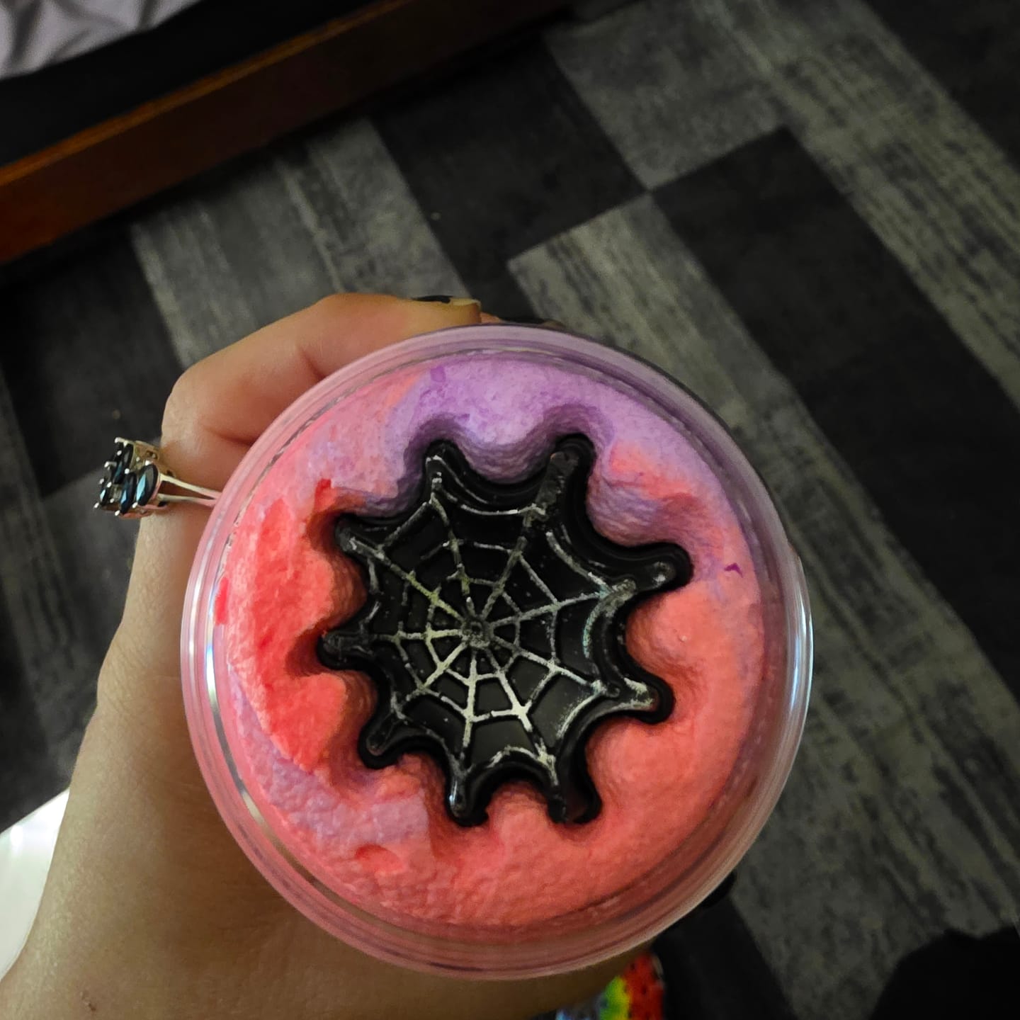 Customer photo review of Sugar Spun Webs Sugar Scrub