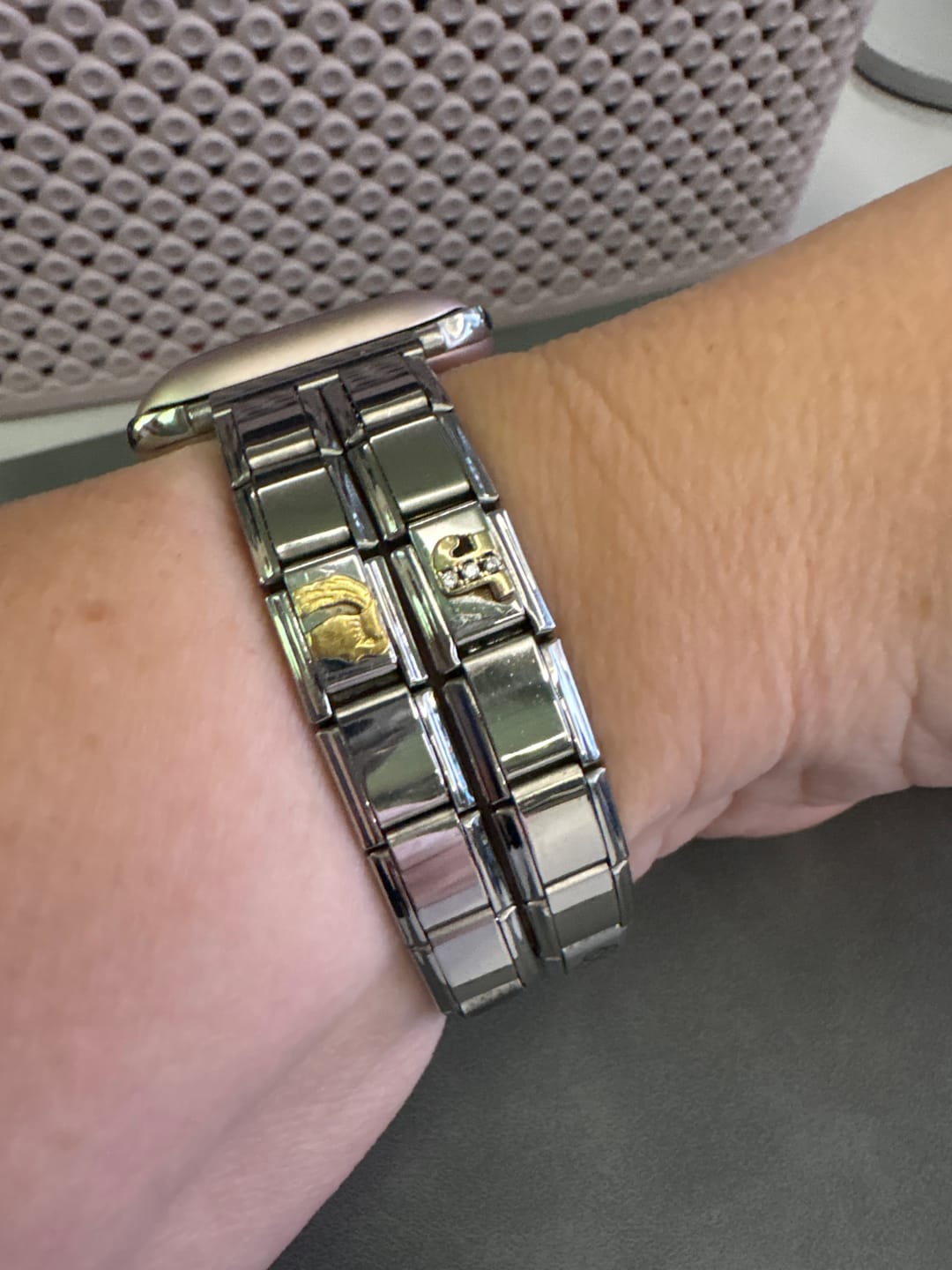 Customer photo review of Apple Watch Charm Bracelet