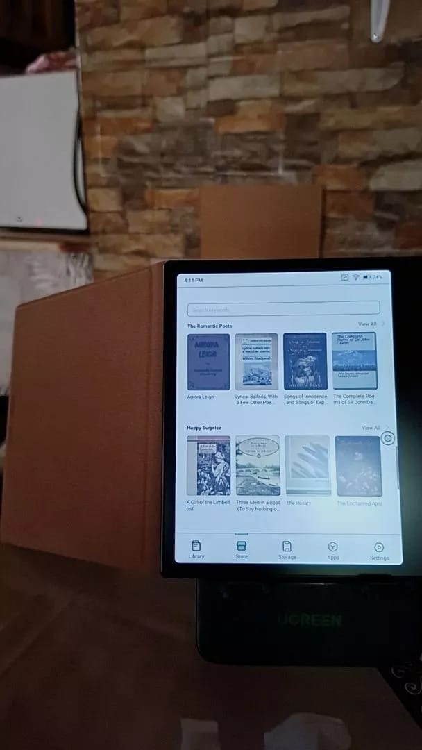Customer photo review of BOOX Go 6 E-ink Device Tablet