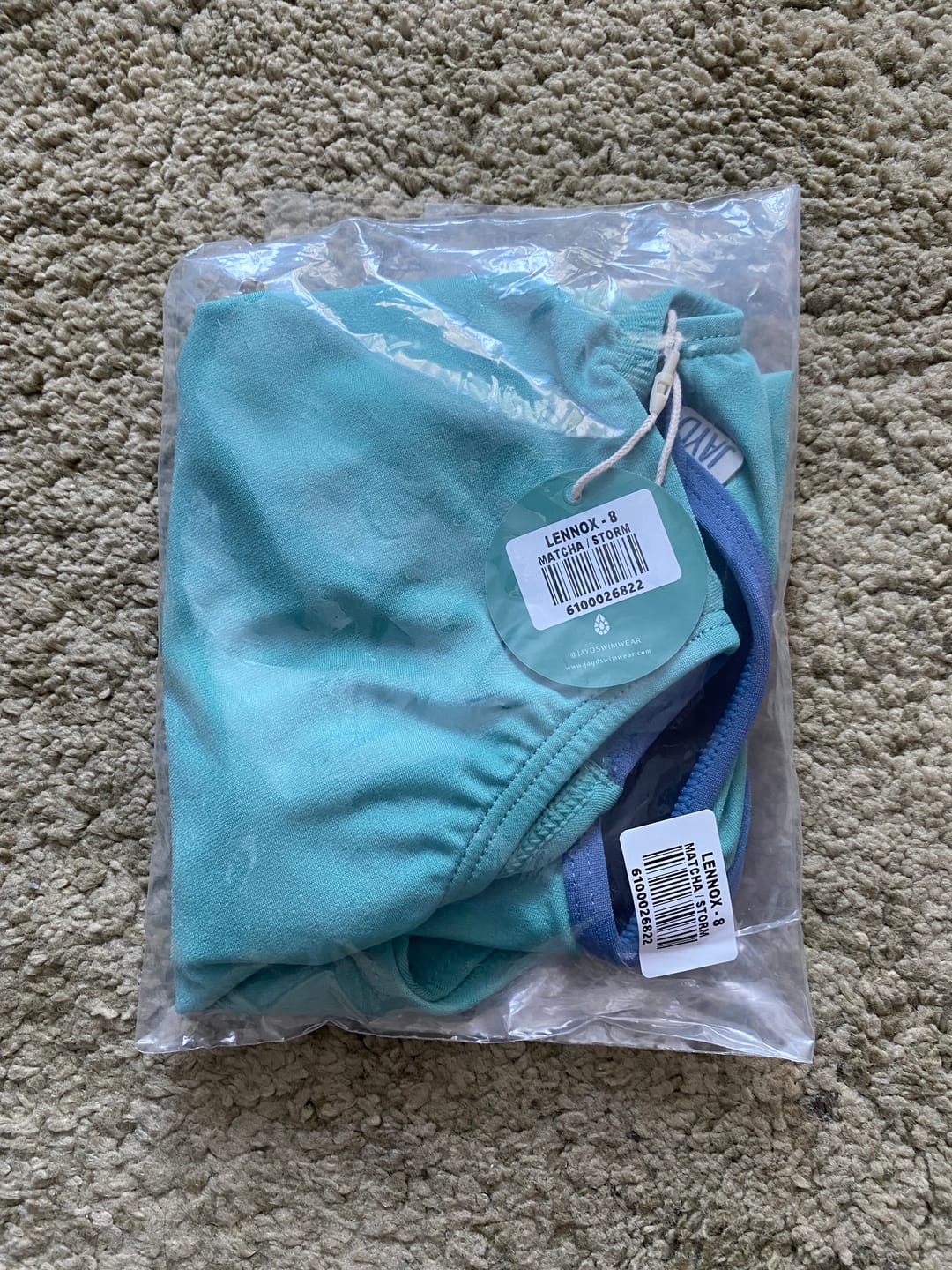 Customer photo review of LENNOX ONE PIECE - Matcha|Storm