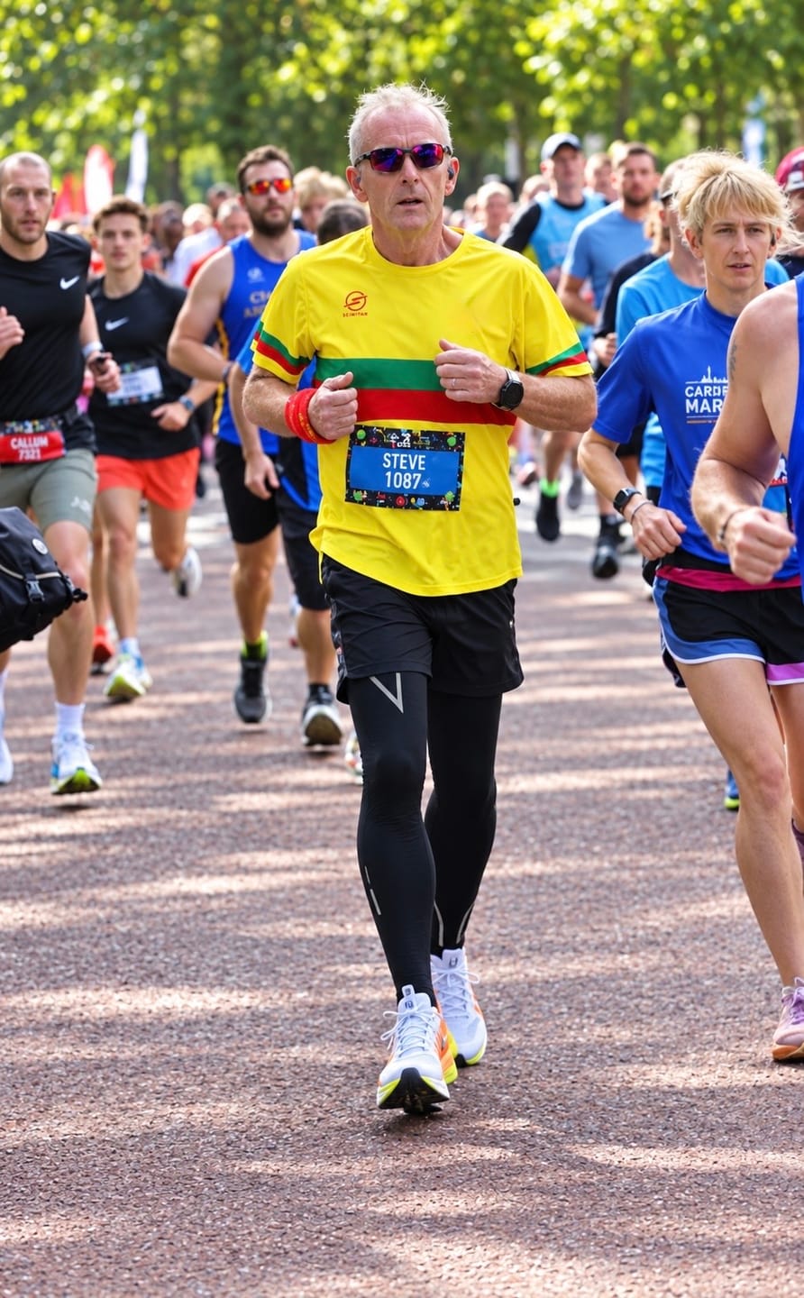 Customer photo review of RUNNR 2-in-1 Running Shorts