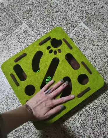 Customer photo review of Pawvly ™ - Cat Puzzle Box