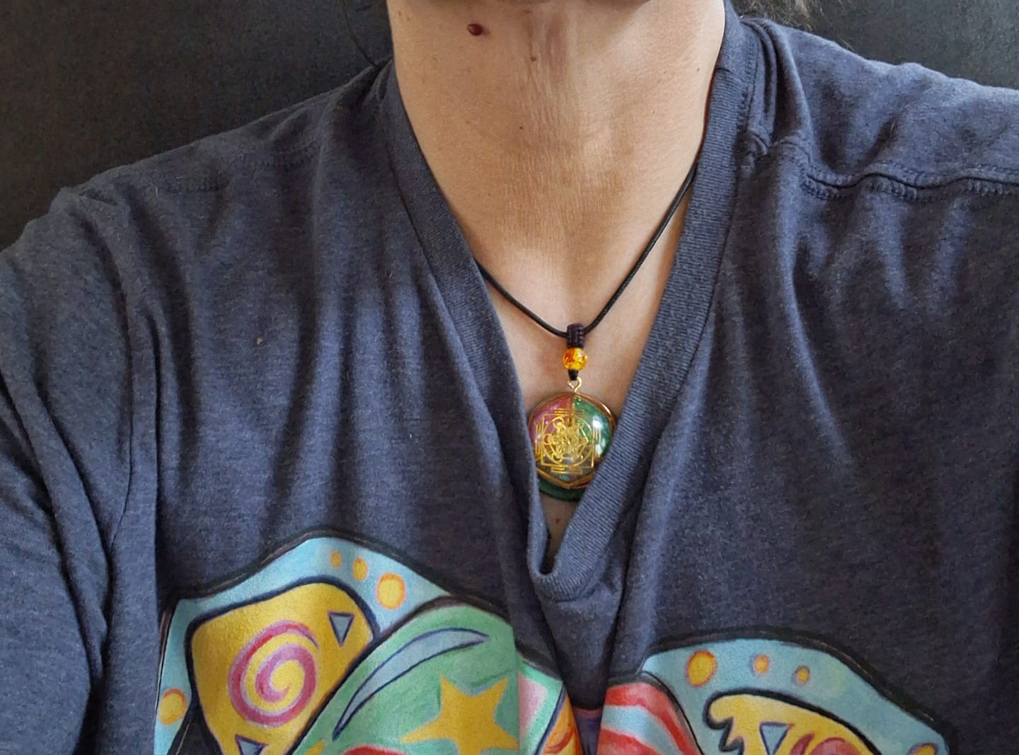 Customer photo review of 2x Magnetic Energy Talismans (1+1 Half Price BUNDLE)