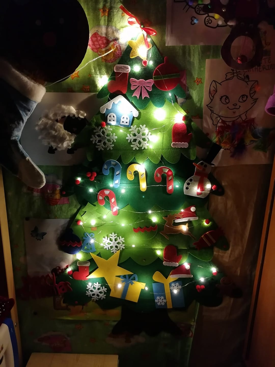 Customer photo review of Sapin de Noël En Feutrine Avenia™