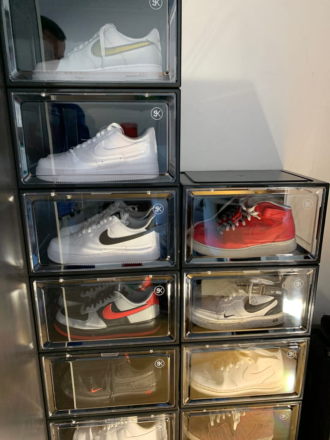 Customer photo review of Stackkicks Sneakerbox