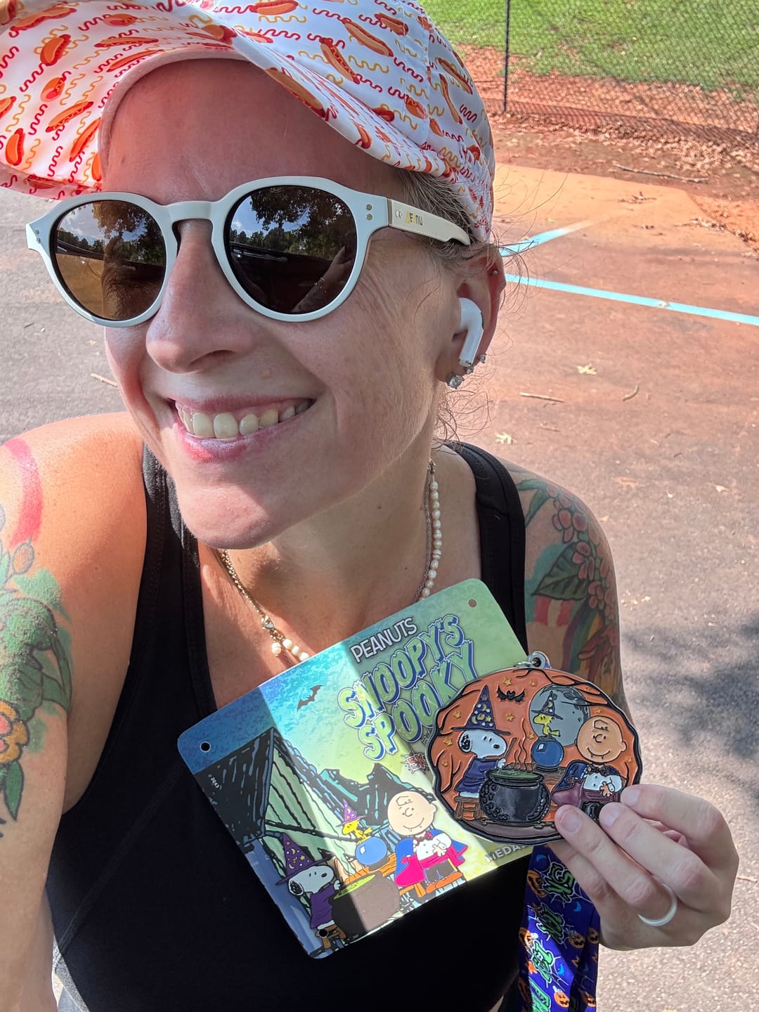 Customer photo review of Snoopy's Spooky 5K/10K/13.1 🎃