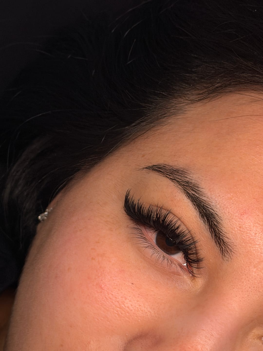 Customer photo review of Classic Lash Extensions 0.10mm