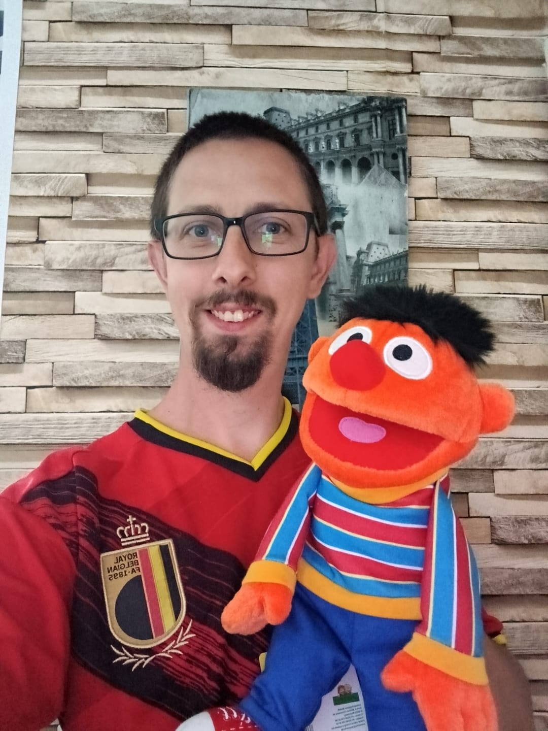 Customer photo review of Ernie Marionnette