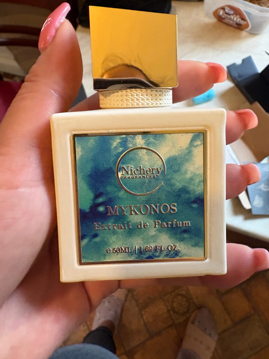Customer photo review of Nichery Mykonos Extrait de Parfum - Unisex 50ml