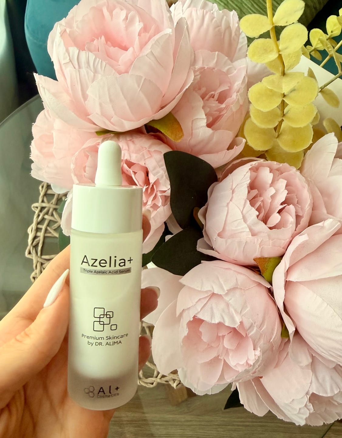 Customer photo review of Azelia+ | Азелаинов серум за петна и пъпки