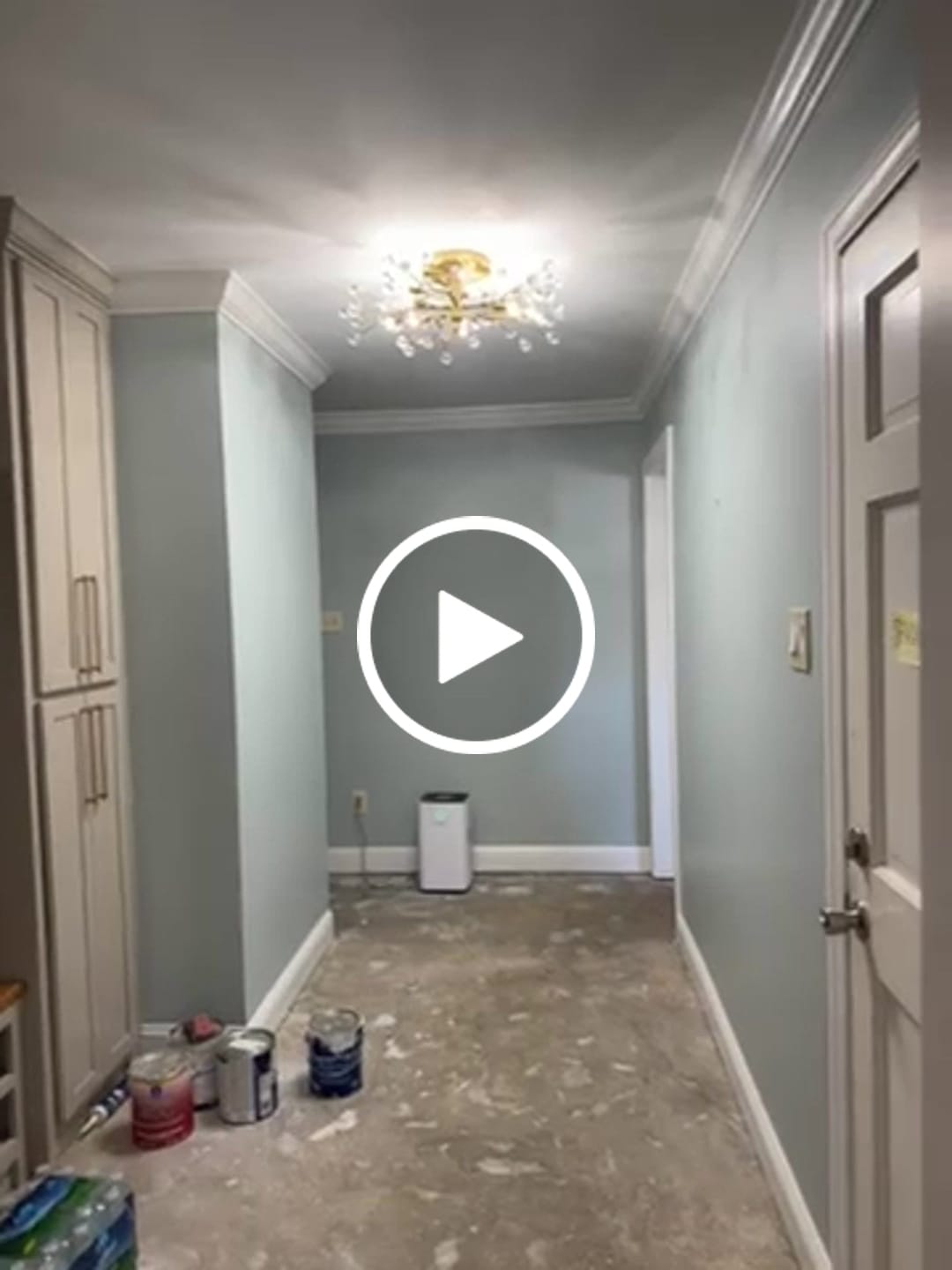 Customer video review of Mid-Century Firework Crystal Branching Semi Flush Mount